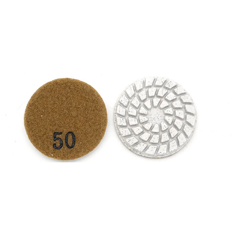 2-Inch 50mm Diamond Polishing Pads Water Grinding Disc 50-3000 Grit Marble Stone gallery