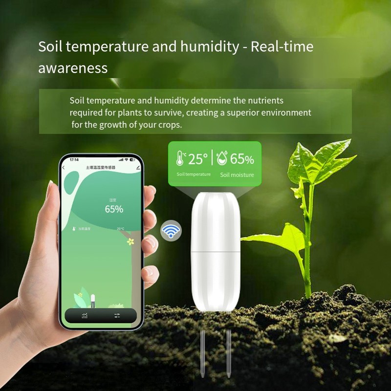 For Zigbee Technology Soil Sensor for Effective Management of Plant Growth gallery