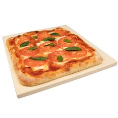 Extra Thick Cordierite Pizza Stone for Oven Grill – 16×14 Baking Pan