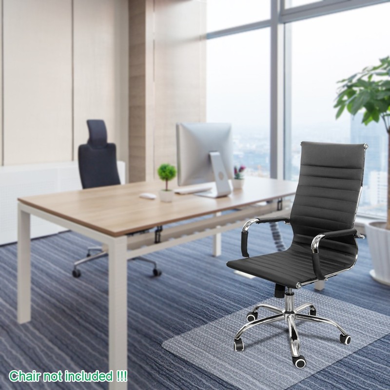 High Quality PVC Rectangle Floor Protection Mat Chair Mat with Nail Transparent gallery