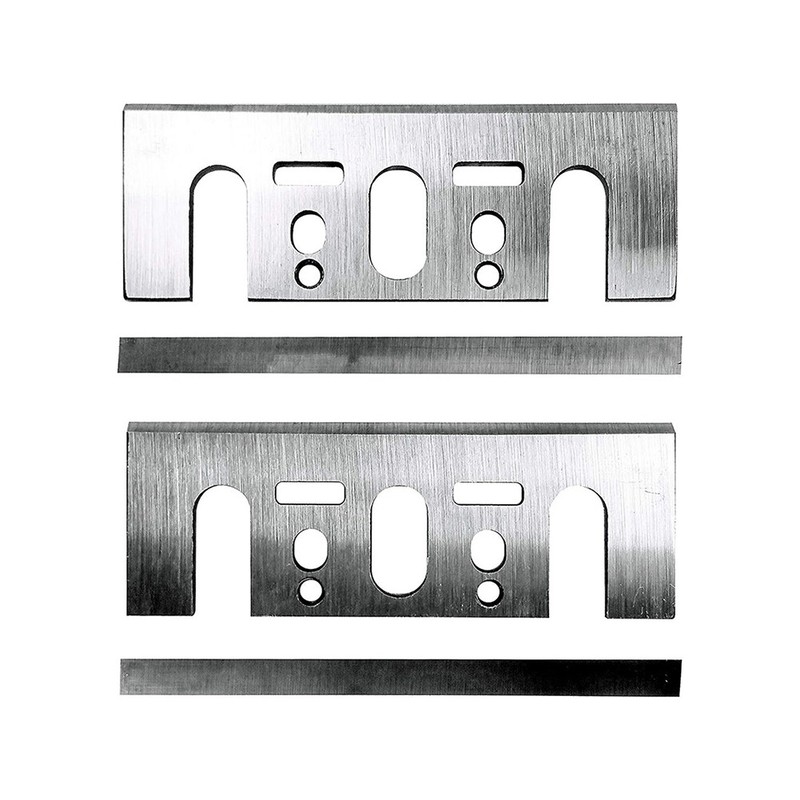 3‑1/4" PLANER BLADE SET WITH SET PLATE DOUBLE EDGED BLADE SET UNIVERSAL ADAPTER gallery