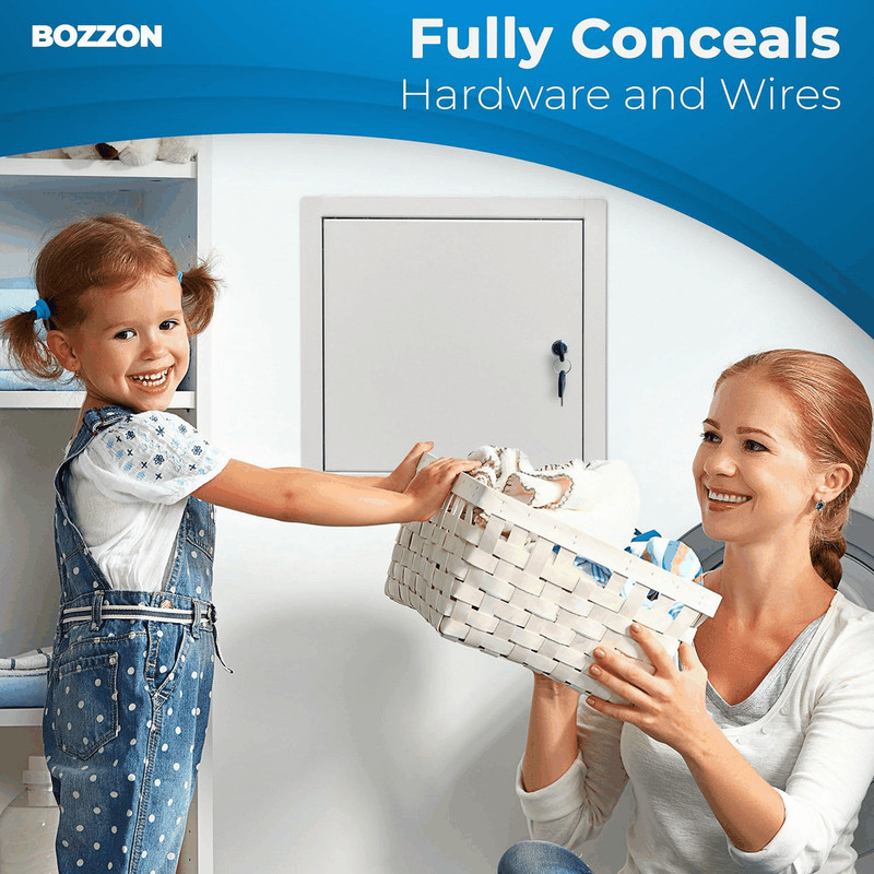 Access Panel for Drywall with Key Lock 8 x 8 inch Metal Door with a 1.2 mm gallery