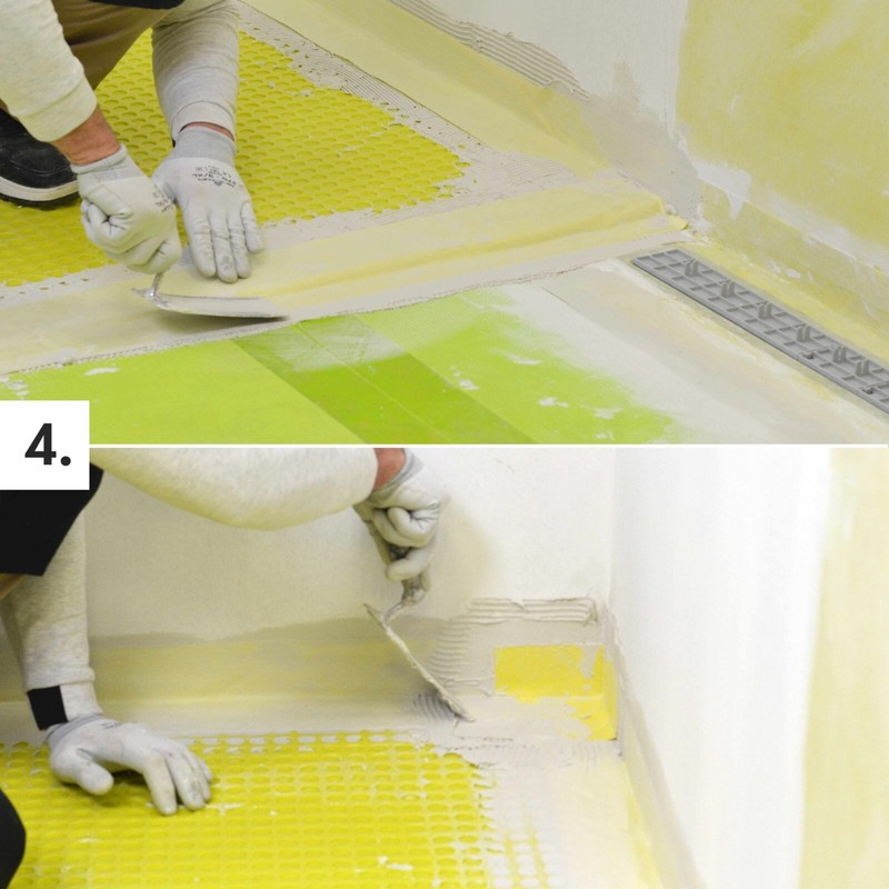 Profilitec Floortec Uncoupling Anti-Fracture Waterproof Underlayment Membrane gallery