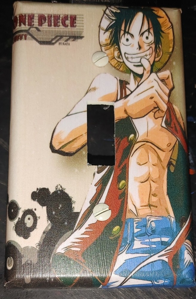 Custom Handmade One Piece Single Toggle Light Switch Cover