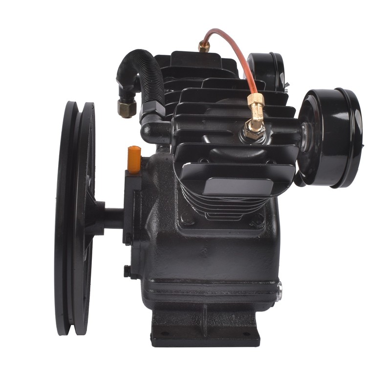 Air Compressor Pump Single Stage 2-Cylinder 12-15 SCFM 950-1400 RPM PUK-60 New gallery