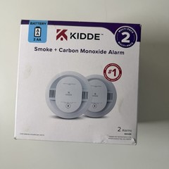 2 pack Kidde Smoke & Carbon Monoxide Detector 2 AA Batteries 30CUDR
