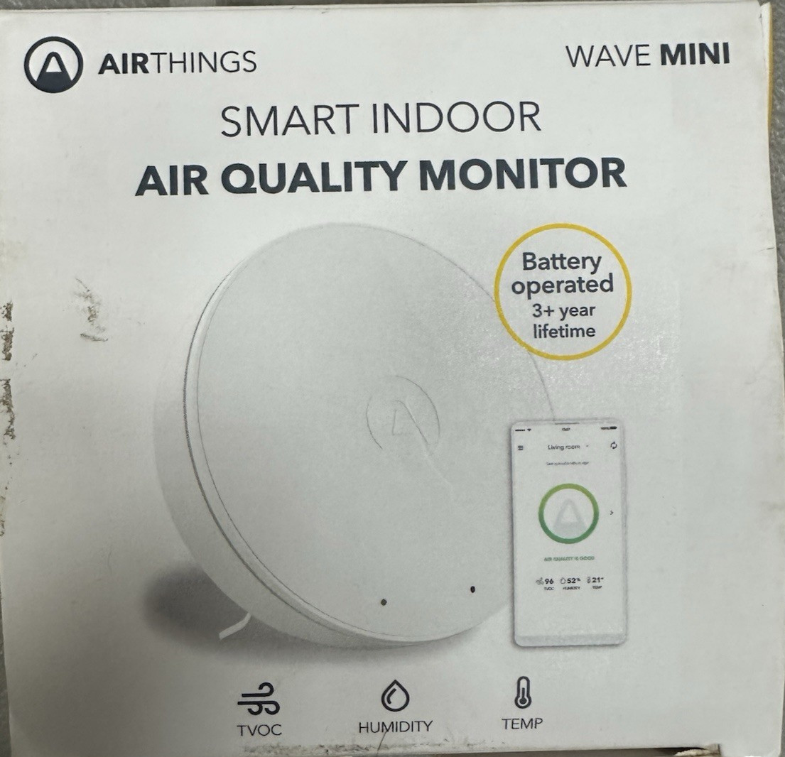 Airthings 2920 Wave Mini indoor Air quality monitor (Price is for 2 pieces) gallery