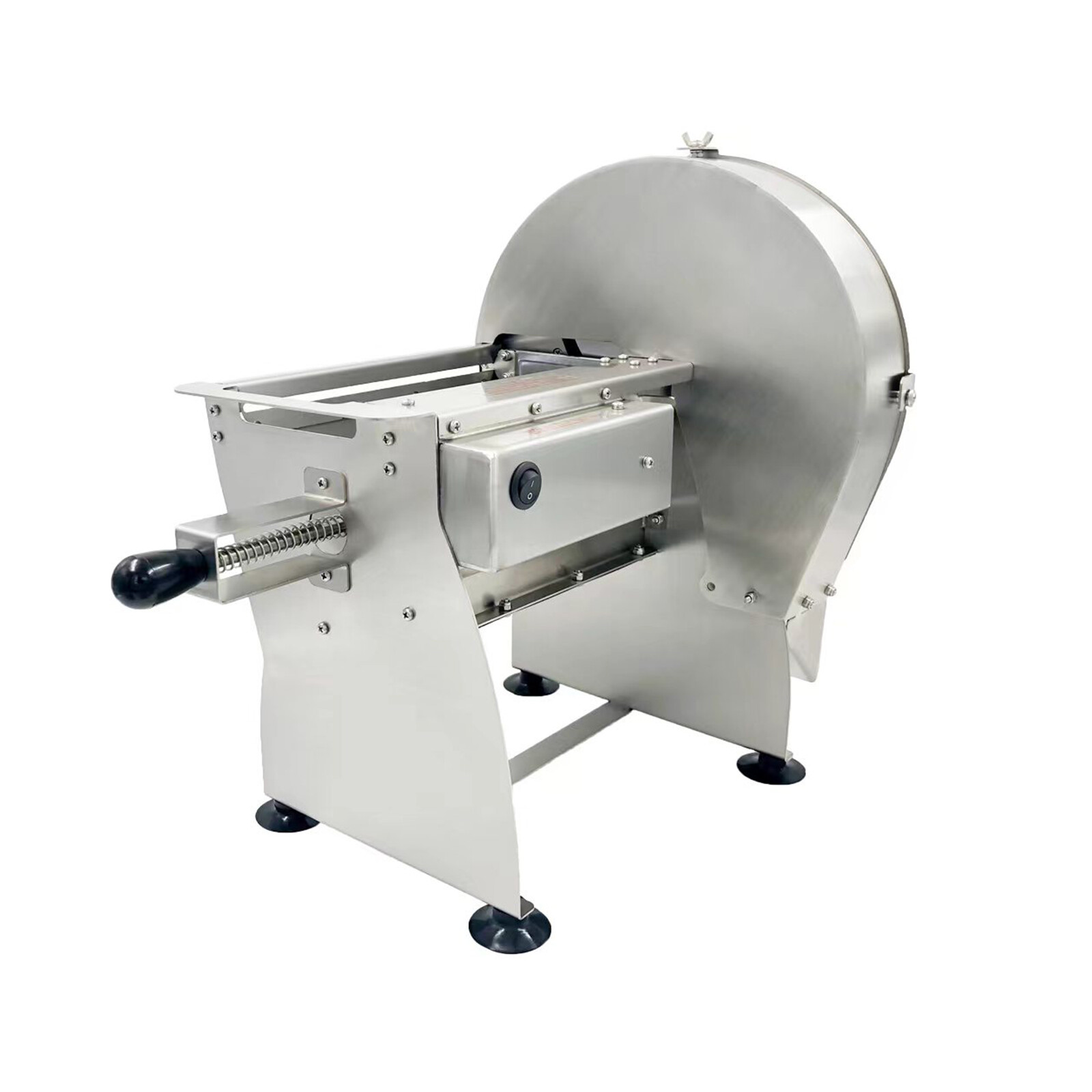 Fruit Vegetable Slicing Machine Cabbage Shredder Silver Commercial Potato Slicer gallery