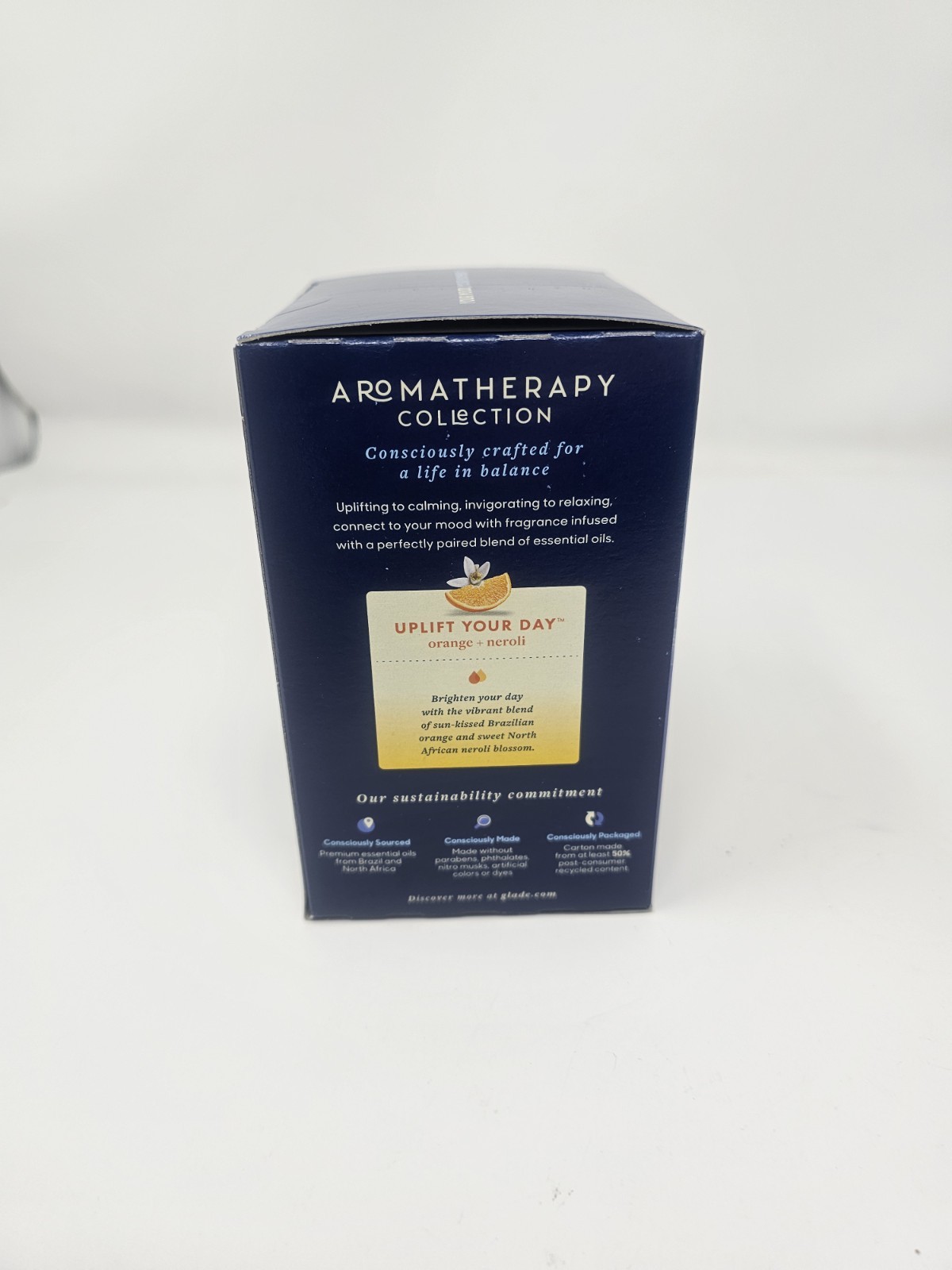 Glade Aromatherapy Cool Mist Diffuser Orange Neroli 60 Day Uplift Your Day gallery