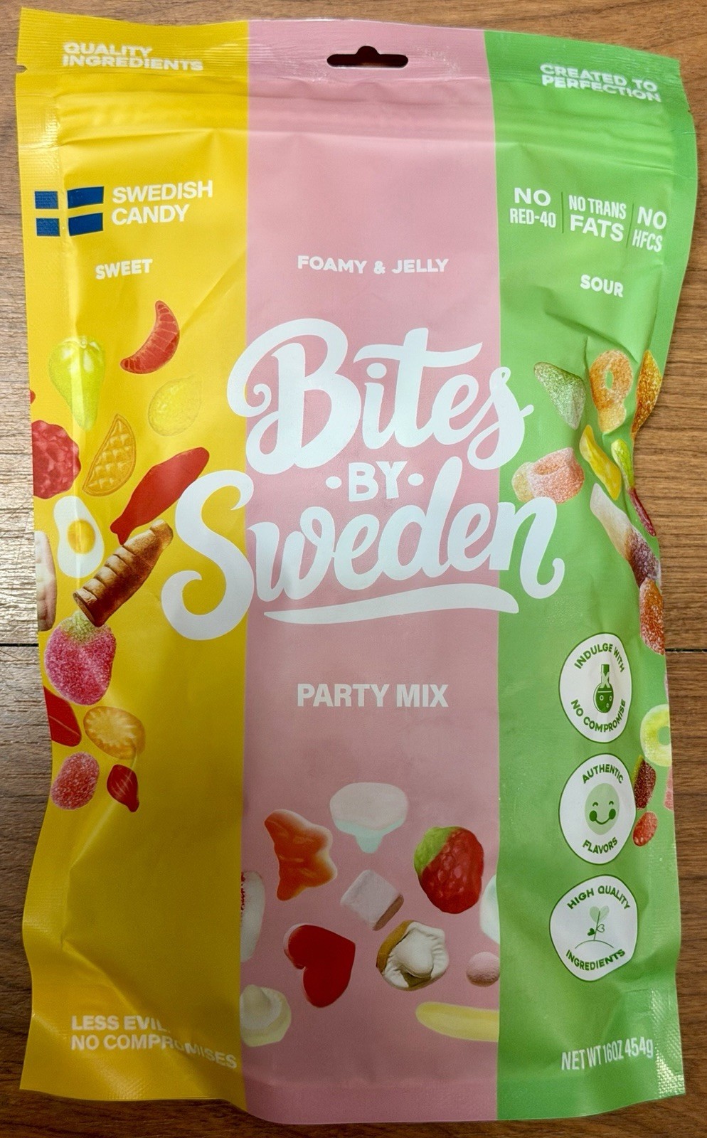 Swedish Candy Bites By Sweden Party Mix 16 Ounce Assorted Sweet, Sour Candy Mix gallery