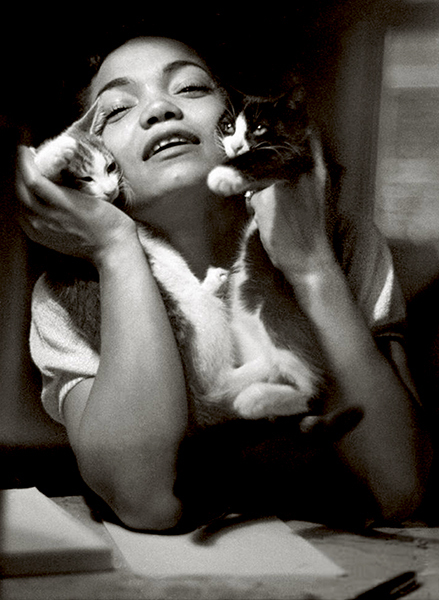 Eartha Kitt - 1952 - Pinup Portrait Poster gallery