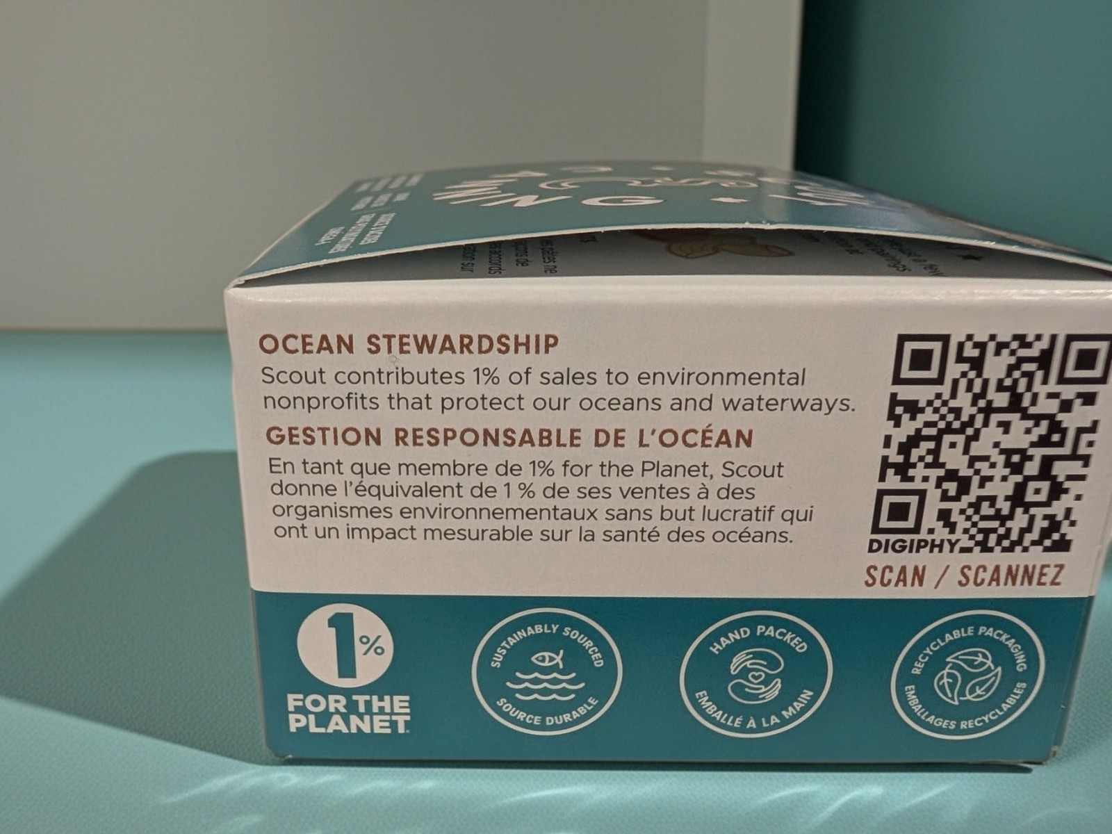 SCOUT Atlantic Canadian Lobster MSC Certified Seafood 90g Tin Pack of 1 gallery