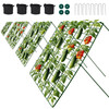 Toriexon Cucumber Trellis For Garden - 4 Pack 48 L X 24 W Garden Trellis For gallery
