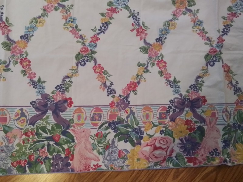 Easter Theme Tablecloth Rectangle 67" x 50 1/2" gallery