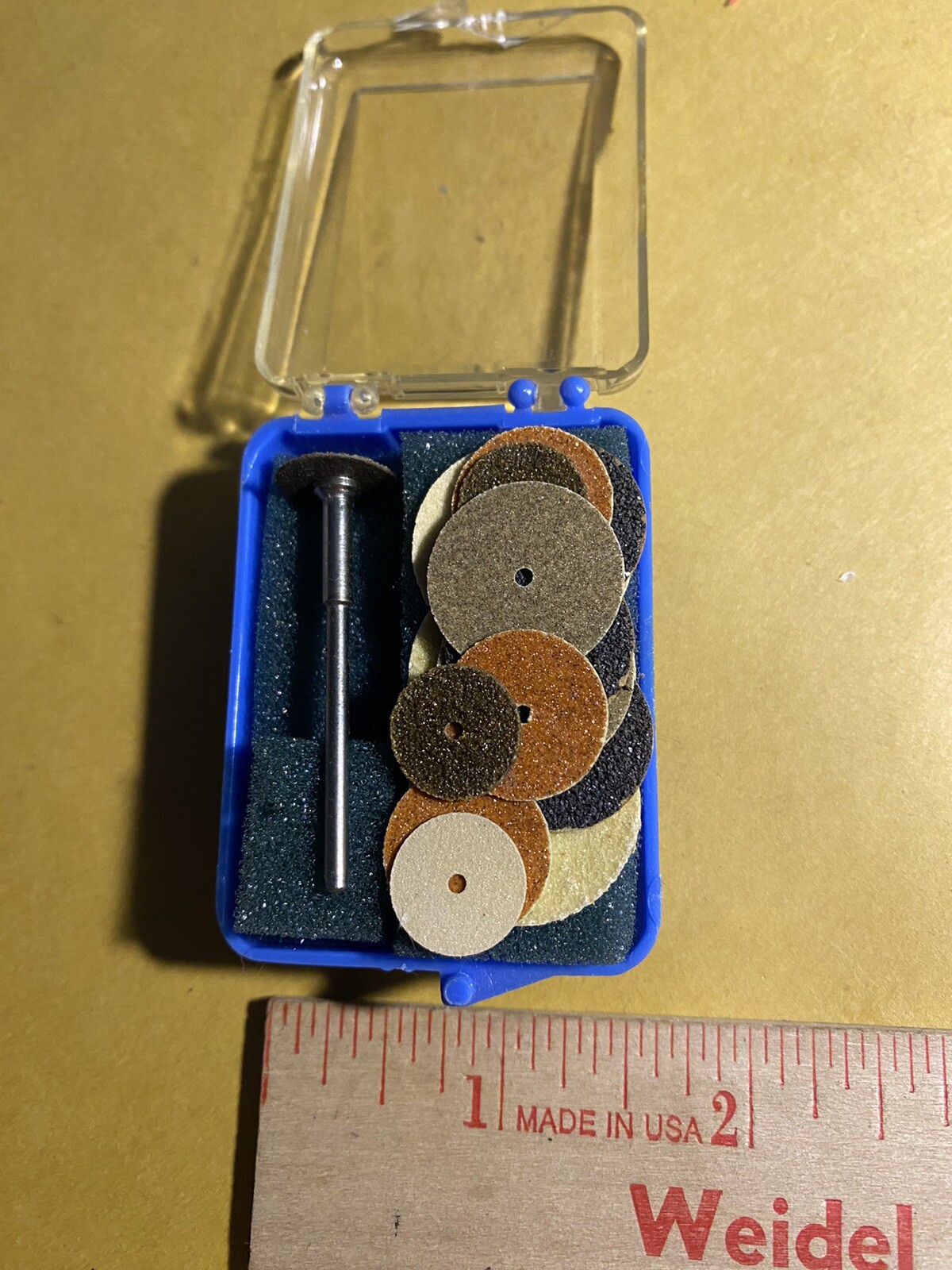 Sanding Disc Kit for Dremel Rotary Tool Approximately 15 Disc And 3/32”arbor gallery