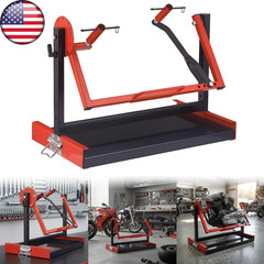 Motorcycle Engine Stand Easy Assembly Rotating Dirt Bike Engine Stand Adjustable