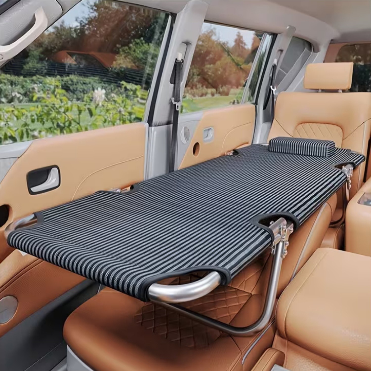 Non-Inflatable Car Mattress, Folding Car Bed Mattress for SUV, Portable Car Camp gallery