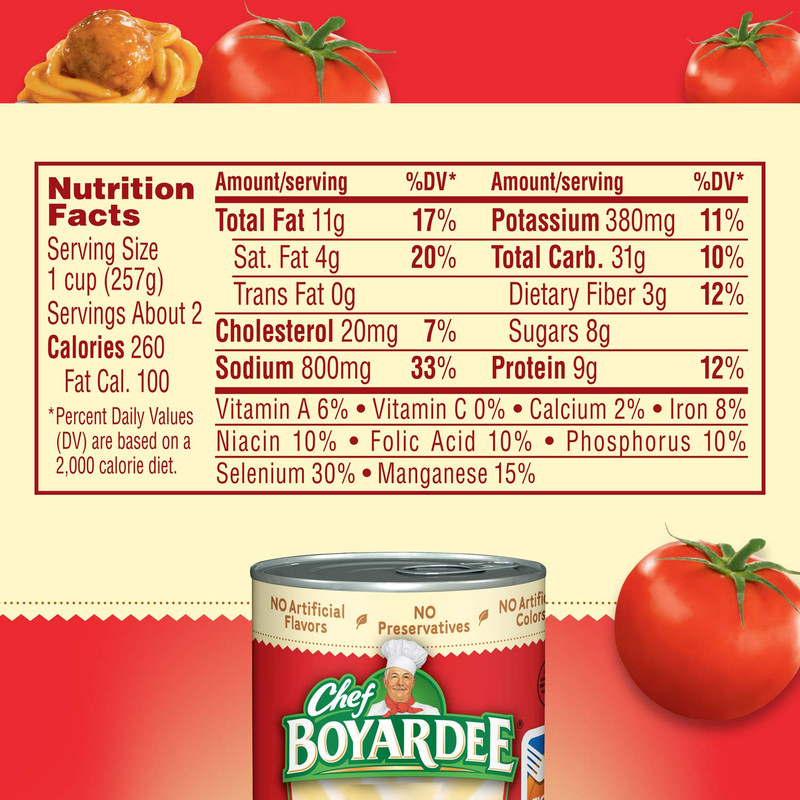 Spaghetti and Meatballs, 14.5 Oz Cans, Pack of 4 gallery
