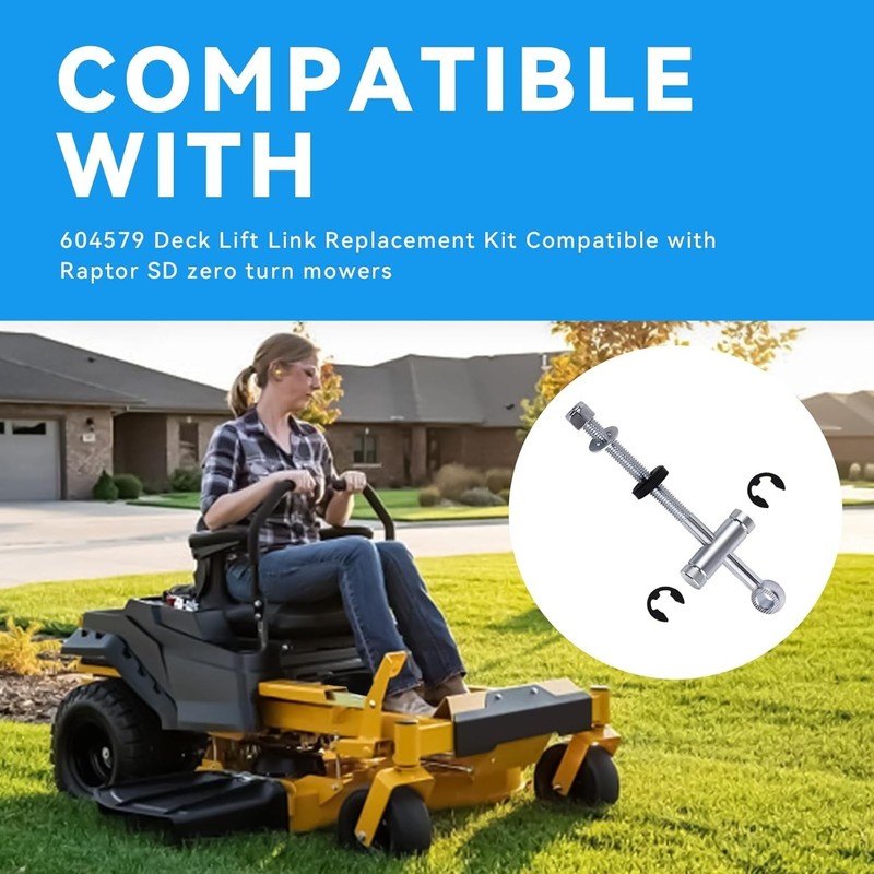 Durable Deck Lift Link & Accessories for Raptor SD Mowers - Vehicle Specific Fit gallery