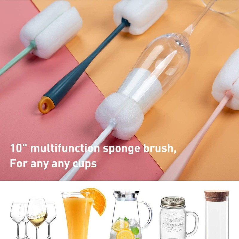 5 Pack Bottle Brush Cleaning Set，Long Handle Bottle Cleaner for Washing Narrow gallery