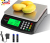 Large Digital Kitchen Scale Black 30kg/66lb Commercial Food Scale Stainless Stee gallery