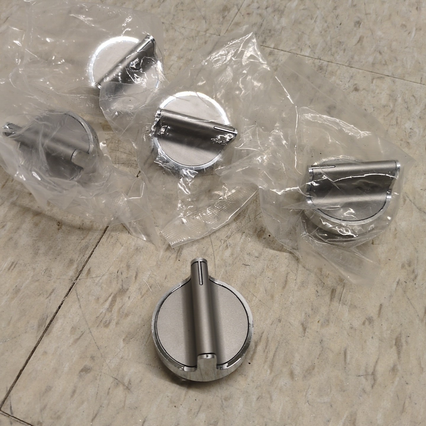 Set of 5 Range Knobs For Whirlpool W10698166 W10594481 Range/Stove Knobs gallery