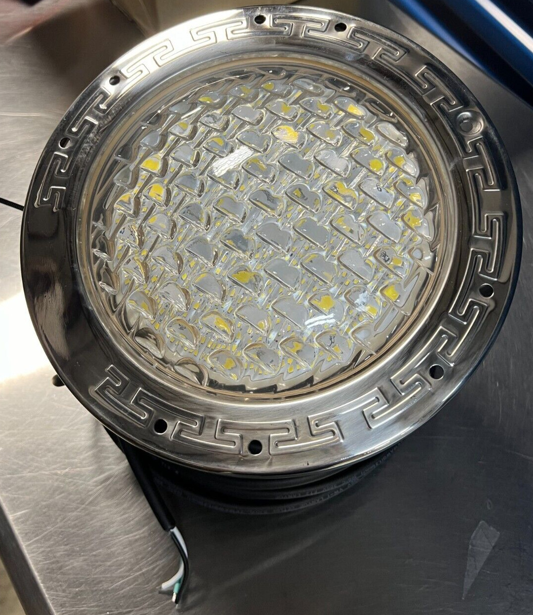 50FT AC120V LED Pool Lights 10 Inch 35W Pure White Pool Light gallery