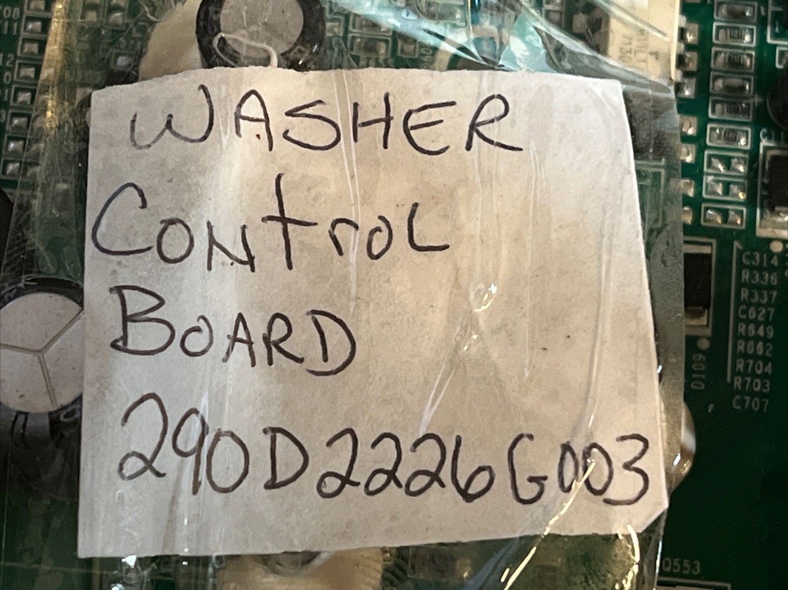 290D2226G003 WASHER CONTROL BOARD (RA) gallery