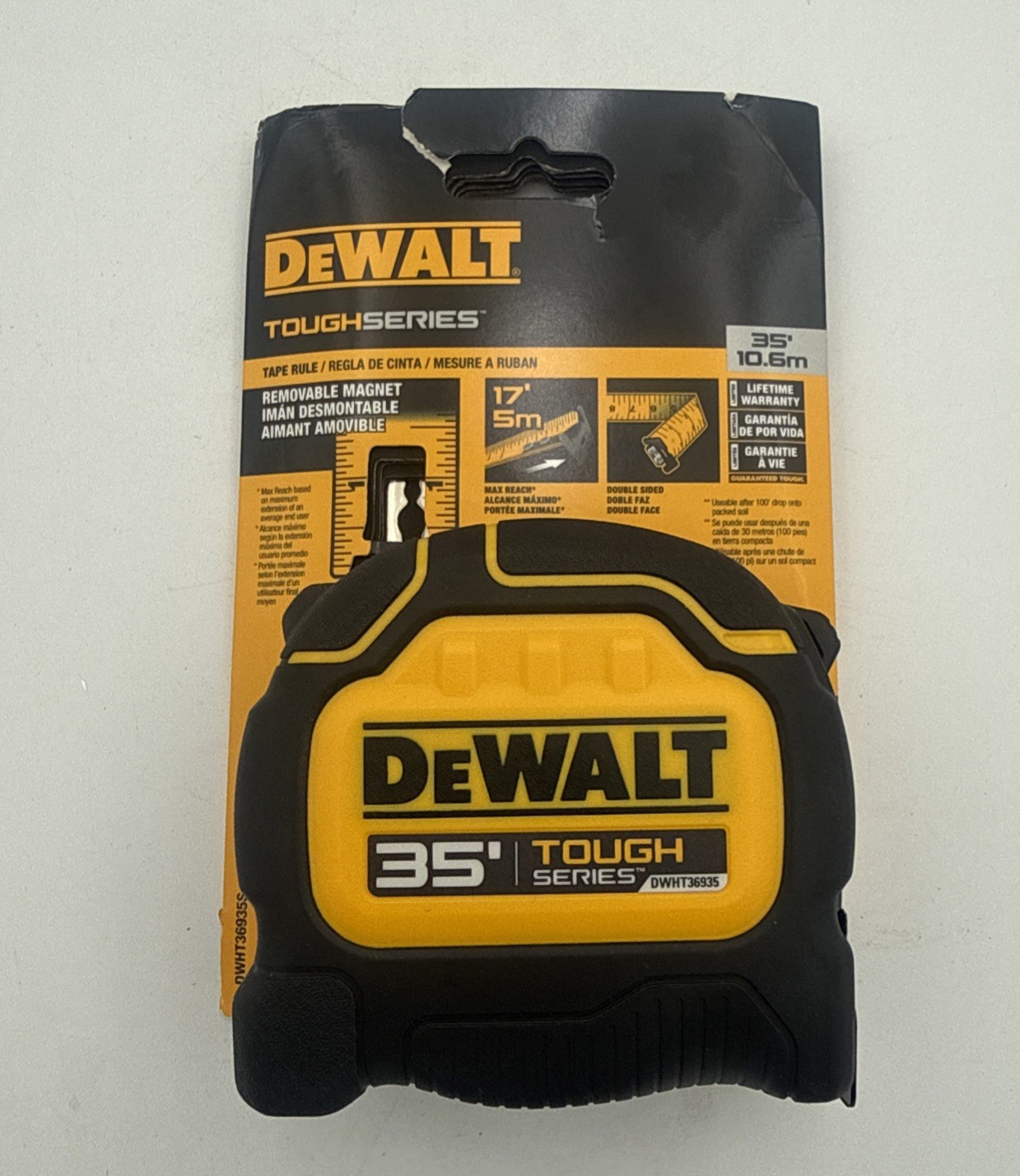 DEWALT ToughSeries 35 ft Tape Measure gallery