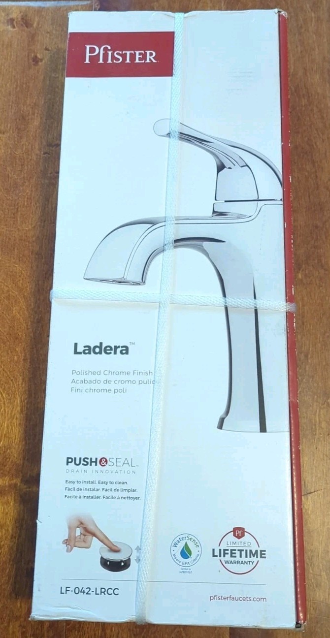 Pfister Ladera Single Handle Bathroom Faucet - Polished Chrome gallery
