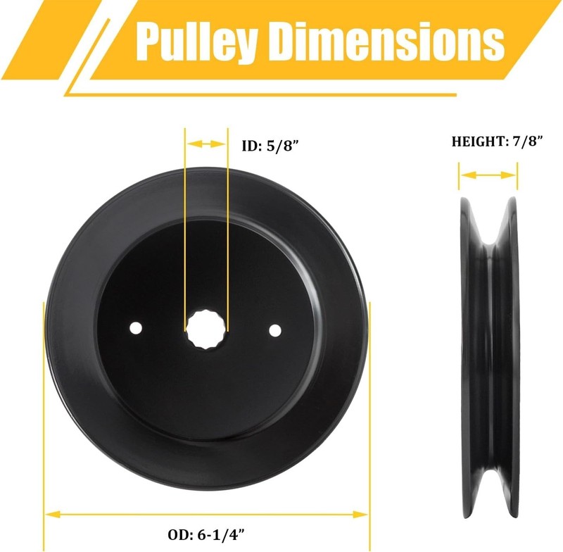 46-Inch Deck Rebuild Kit for Optimal Performance - Husqvarna & Craftsman gallery