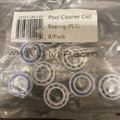 Custom Molded Products CMP Pool Cleaner C60 Bearing (Polaris), 8/Pack