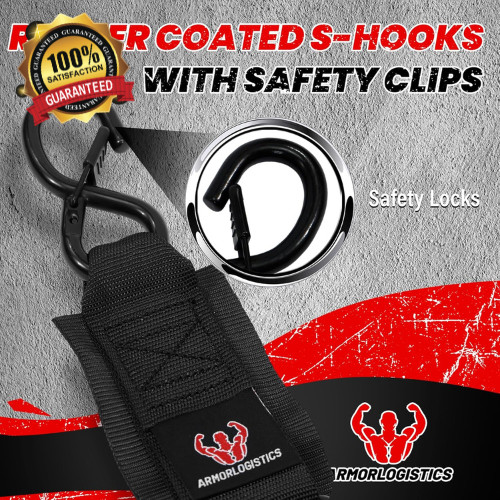 Boat Tie down Straps to Trailer 2-Pack, 2" X 48" Adjustable Boat Transom Straps, gallery