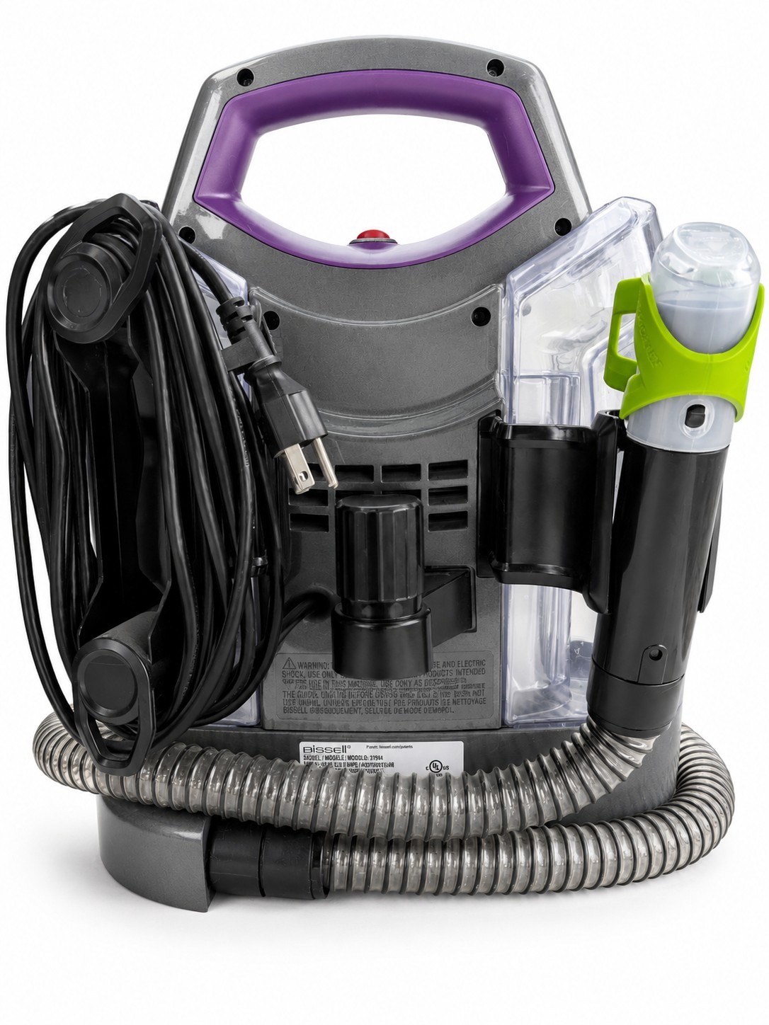 BISSELL SpotClean ProHeat Pet Portable Carpet Cleaner 2513W Missing Head Attach gallery
