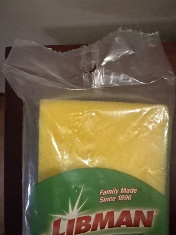 Libman Gator Mop Refill 02021 Yellow Tear Resistant Sponge Replacement New gallery