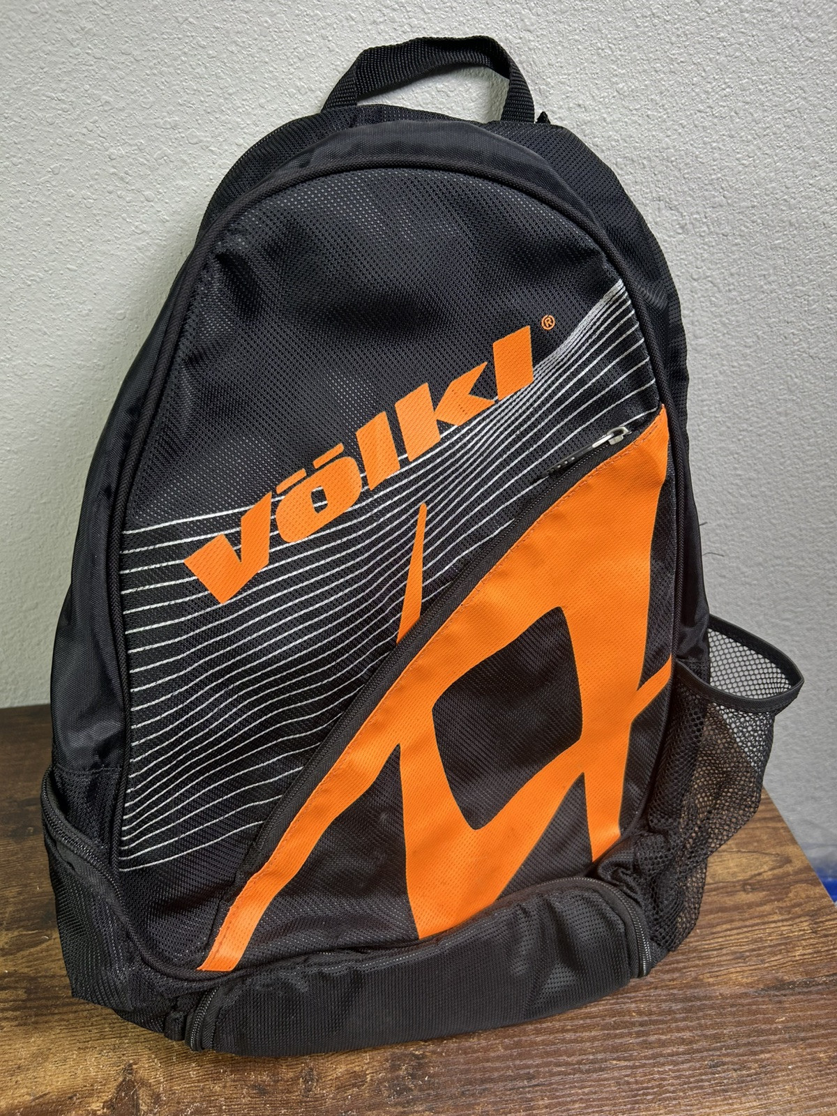 Völkl Team Arancio Backpack - Black And Orange 