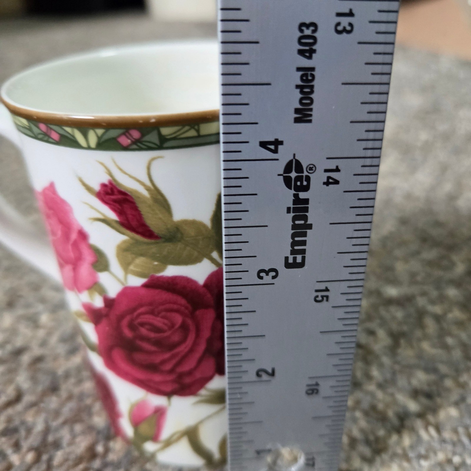 Royal Bone China Roses Coffee Mug Collector Series Four Designs Fine Bone China gallery