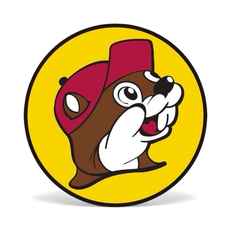 2 PACK - Buc-ees Beaver Logo 4” Inch DIECUT Waterproof Vinyl Decal Sticker Set gallery