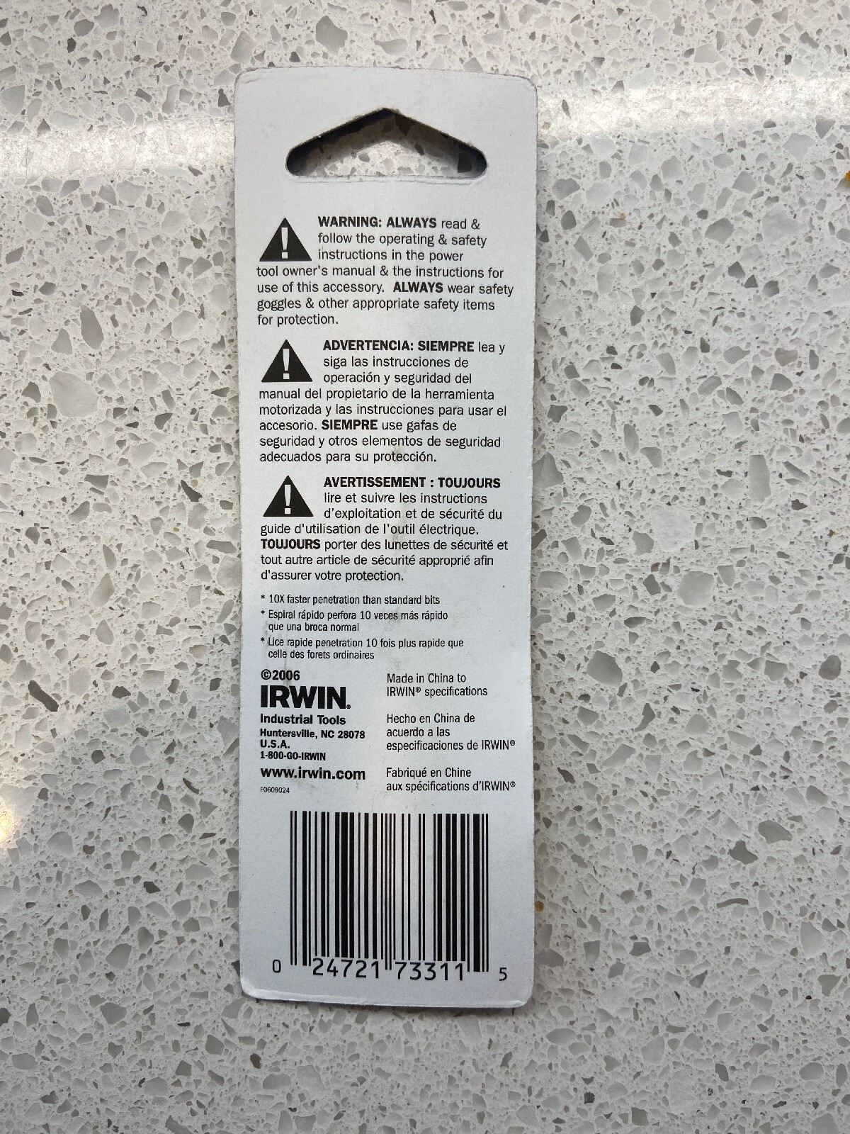 BIT DRILL IRWIN TURBOMAX 11/64" Free Shipping gallery