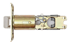 Square Corner Ultra Hardware Adjustable Deadlatch Polished Brass 07003 #8kb