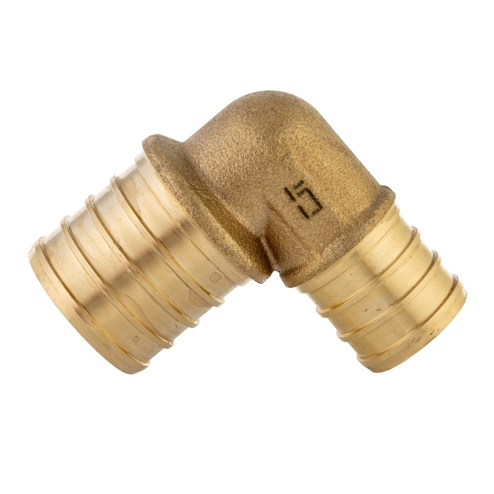 10 PCS EFIELD PEX 1"X 3/4" Reducing Elbow Crimp Brass Fittings ,Lead Free