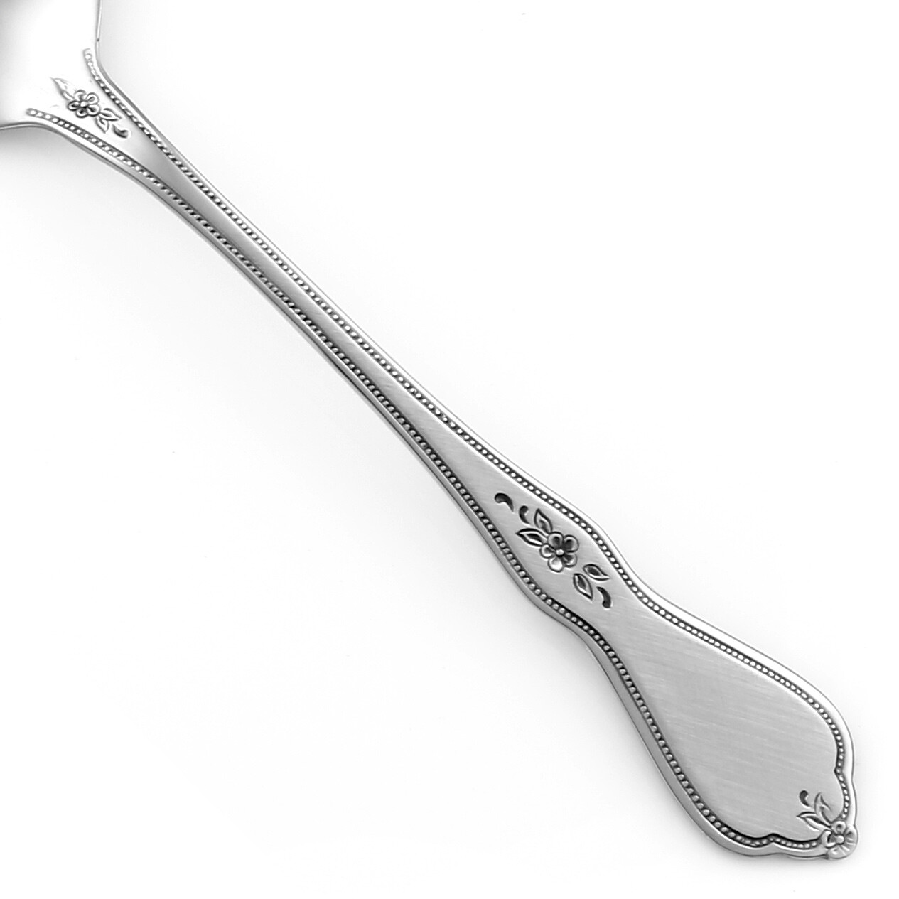 Oneida MORNING BLOSSOM Stainless Profile Burnished & Glossy Flatware CHOICE gallery