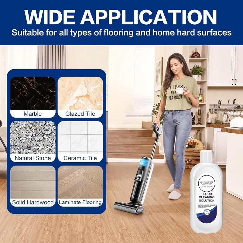Multi-Surface Floor Cleaning Solution Compatible with 1 Fl Oz (Pack of 67) gallery