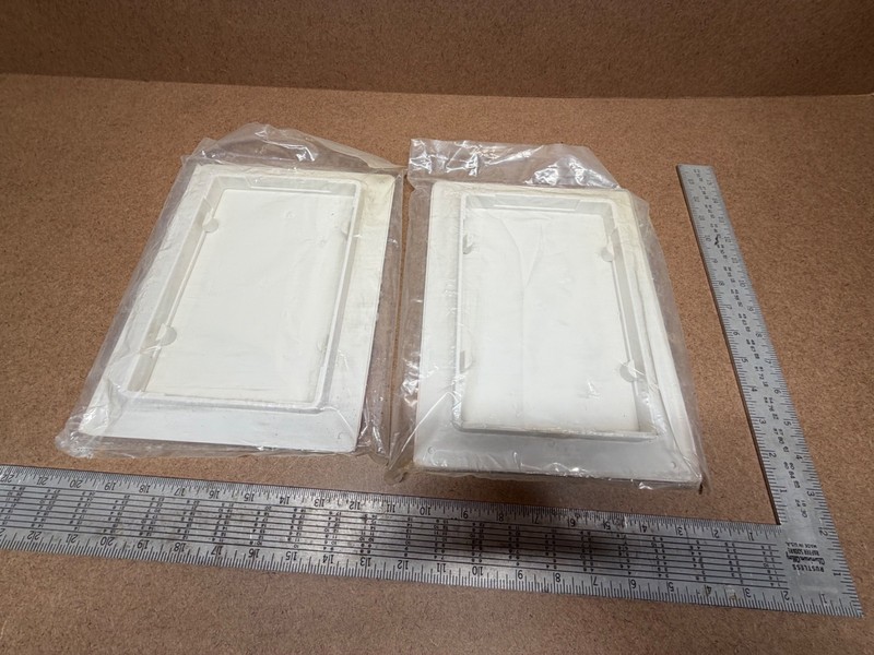 ProPlus 2 Plastic Access Panels 6 x 9 inch White Sealed Package Commercial Grade gallery