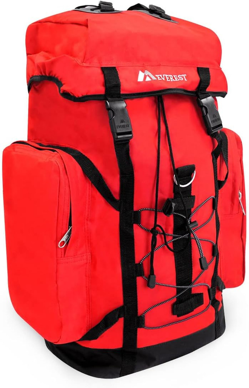 Hiking Pack, Red, One Size