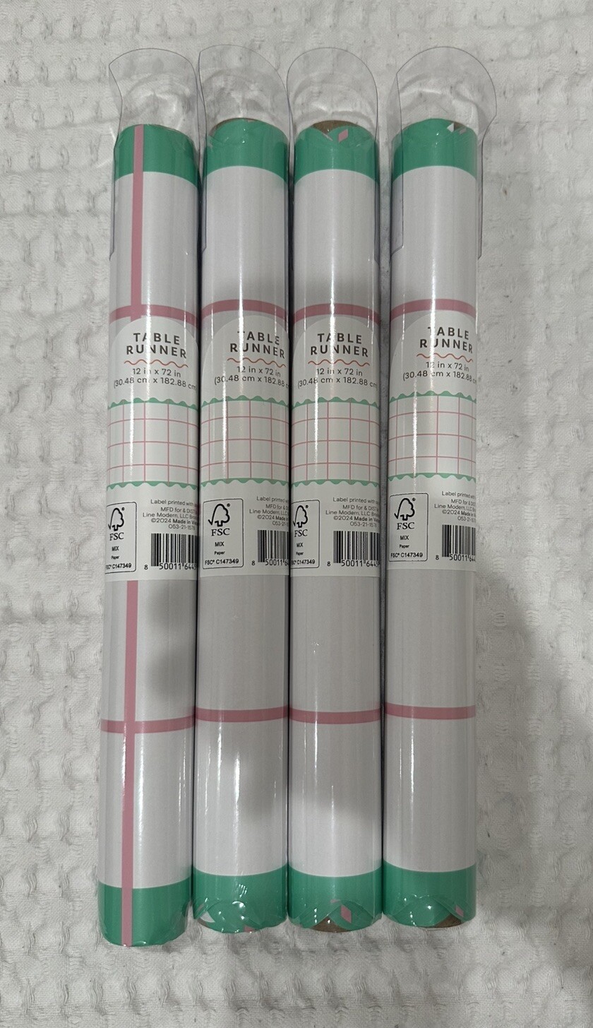Paper Table Runner 4 Pack 12 in x 72 in gallery
