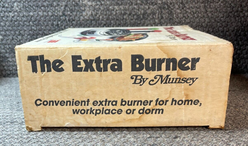 The Extra Burner by Munsey Model FB1 - 120 Volts AC - 1100 Watts gallery