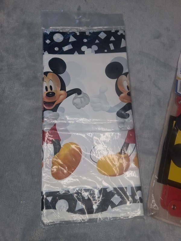 New Disney Junior Mickey Customizable Happy Birthday Banner & Tablecover Set gallery