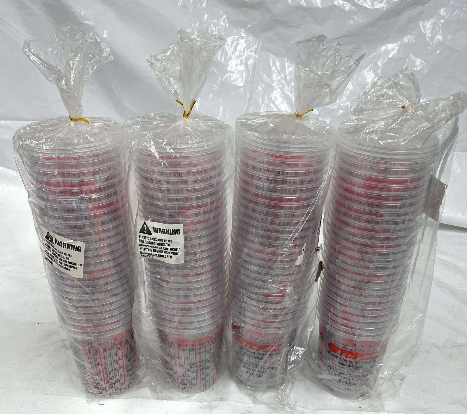 TCP Global Paint Mixing Measuring Cups, 1300cc (32oz), KUS 932-BX, Lot Of 100 gallery