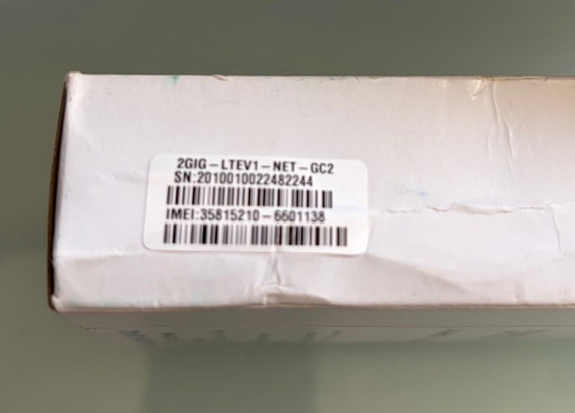 2Gig Alarm communicator 4G LTE Cell Radio with SecureNet 2GIG-LTEV1-NET-GC2 gallery